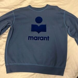 Isabel Marant Blue Miko Sweatshirt (Medium)